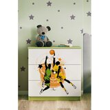  Dječja komoda - KOŠARKA - zelena | shoptok.hr