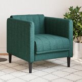 The Living Store Naslanjač temno zeleno blago - Fotelj, (21836224) | Shoptok.si