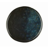 Le Coq Mali krožnik Phobos 18xH4,5cm / okrogel / črno-moder / stoneware, (21318063) Cene