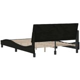vidaXL okvir za krevet bez madraca crni 140 x 190 cm od tkanine | shoptok.hr