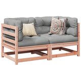 vidaXL 2-dijelni set vrtnih sofa s jastucima masivno drvo duglazije Cijene