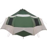  Kabinski šator s krovom Zelena i Siva 500 x 500 x 294 cm | shoptok.hr