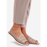 S. BARSKI Leather perforated ballerinas with open toes S.Barski | ePonuda.com