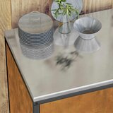 Kuhinjsko skladištenje HATTEM Rđa 60 x 50 x 92 cm Čelik | shoptok.hr