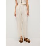 Reserved - LADIES` TROUSERS - krem | shoptok.hr