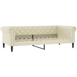  Dnevni krevet krem 80 x 200 cm od umjetne kože | shoptok.hr