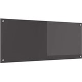  Kuhinjski zid Tamno siva 120 x 50 cm Staklo otporno na udarce | shoptok.hr