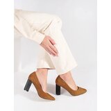 GOODIN Brown pumps on a heel | ePonuda.com