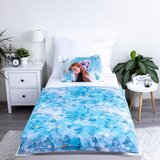 Jerry Fabrics Modra bombažna otroška posteljnina za otroško posteljico 100x135 cm Frozen "Blue" – | Shoptok.si