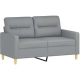  3-dijelni set sofa s jastucima svjetlosivi od tkanine | shoptok.hr
