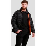 GymBeam men‘s puffer jacket black/orange | ePonuda.com
