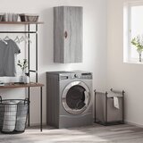 vidaXL Stenska omarica siva sonoma 34,5x34x90 cm Cene