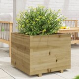 Maison Chic Vrtno cvetlično korito - Cvetlični Lonec 60x60x49,5 cm impregnirana borovina, (21789798) | Shoptok.si