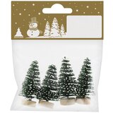  Okrasne smrečice (višina: 4,5 cm, 4 kosi) | Shoptok.si