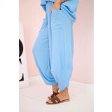 Kesi Włoski Viscose blouse + pants set blue | Eponuda.ba