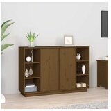  Komoda meo rjava 120x35x80 cm trdna borovina | Shoptok.si