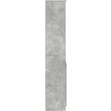 vidaXL Visoka omara betonsko siva 50x35x180 cm inženirski les | Shoptok.si