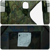  Lovni šator Maskirna 143 x 143 x 165 cm Poliester i čelik | shoptok.hr