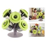 Pop up Spice Rack, stalak za začine sa vakuumskim poklopcima (pogledajte video) | shoptok.hr