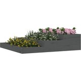  Sadilica siva 107x107x27 cm od masivne borovine | shoptok.hr