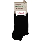 Bellinda GREEN ECOSMART IN-SHOE SOCKS - Short socks made of organic cotton - black