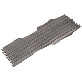 vidaXL Rešetkaste ograde 5 kom sive od masivne jelovine 180 x 30 cm | shoptok.hr