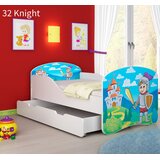  Dječji krevet ACMA s motivom + ladica 180x80 cm 32 Knight | shoptok.hr