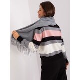 Wool Fashion Italia Scarf-AT-SZ-23185.73P-dark grey | Shoptok.si