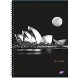 Blok KOLEGIJ A4 CRTE 70L CITIES BY NIGHT ELISA | Shoptok.si