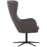 Livetastic FOTELJ, temno siva tekstil | Shoptok.si
