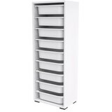 Hanah home višenamenska polica zola 9N white | ePonuda.com