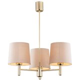 Brilagi Luster na štapu MONTE 3xE27/15W/230V bež/zlatan | Eponuda.com