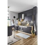 XXXL Kuhinjski Blok Brez Aparatov Milano, Antracit, Hrast | Shoptok.si