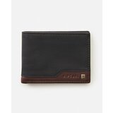 Rip Curl RIDGE PU ALL DAY Black/Tan Wallet | Eponuda.com