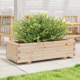 Furnova Vrtno cvetlično korito 90x40x26,5 cm trdna borovina, (21921506) | Shoptok.si