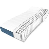  Madrac s oprugama srednje tvrdoće tamnoplavi 140 x 190 x 20 cm baršunasti | shoptok.hr