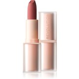 Makeup Revolution Lip Allure Soft Satin Lipstick kremasta šminka s satenastim zaključkom odtenek Queen Pink 3,2 g Cene