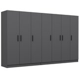Hanah home Ormar Kale 315x210x52cm Antracit | Eponuda.ba
