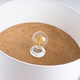 Sollux Lighting SL.1393 - Plafonsko svetlo TELESTO 1xE27/15W/230V prečnika 35 cm belo/bež | Eponuda.com