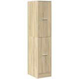 vidaXL Ormarić za lijekove boja hrasta sonome 30x41x144,5 cm drveni | shoptok.hr