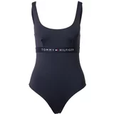 Tommy Hilfiger Underwear Jednodijelni kupaći kostim tamno plava / vatreno crvena / bijela