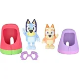 Bluey: Paket s dvostrukim figurama - Stari Bluey i Bingo