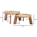MID.YOU set klubskih mizic wohnling | Shoptok.si