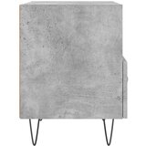 vidaXL Nočna omarica 2 kosa betonsko siva 40x35x47,5 cm inženirski les | Shoptok.si