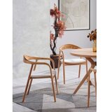 Hanah home Trpezarijski sto i stolice Lindy, 100x100x70 cm, 4 stolice, Smeđa | Eponuda.ba