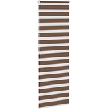 Zebra zavjesa Smeđa 85x200 cm Širina tkanine 80,9 cm Poliester | shoptok.hr
