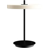 UMAGE Črno-bela kovinska LED zatemnitvena namizna svetilka s kovinskim senčilom (višina 41,5 cm) Asteria Table – | Shoptok.si