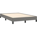  box spring s madracem tamnosivi 120 x 190 cm tkanina | shoptok.hr