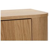 MOME Omarica v hrastovem dekorju v naravni barvi 100x133x40 cm Padoc – | Shoptok.si