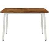  110 x 55 x 75 cm Čvrsto drvo akacije Prirodna i bijela | shoptok.hr